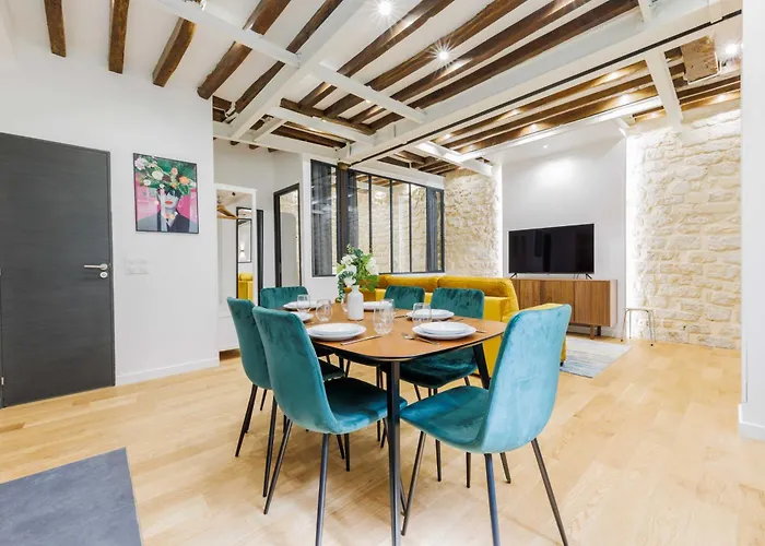 Chic In Ideally Located For 6p Paříž